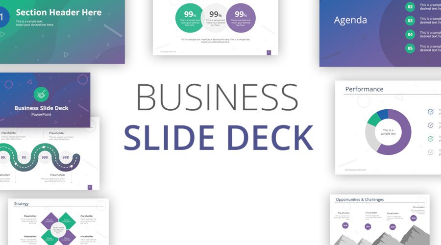 business deck
